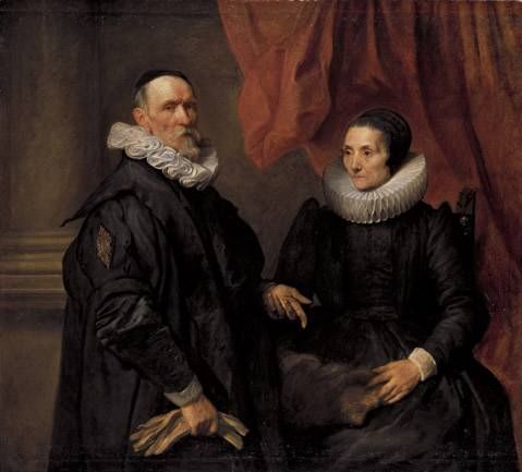 Le peintre Jan de Wael et son épouse Gertrud de Jode - Antoine van Dyck