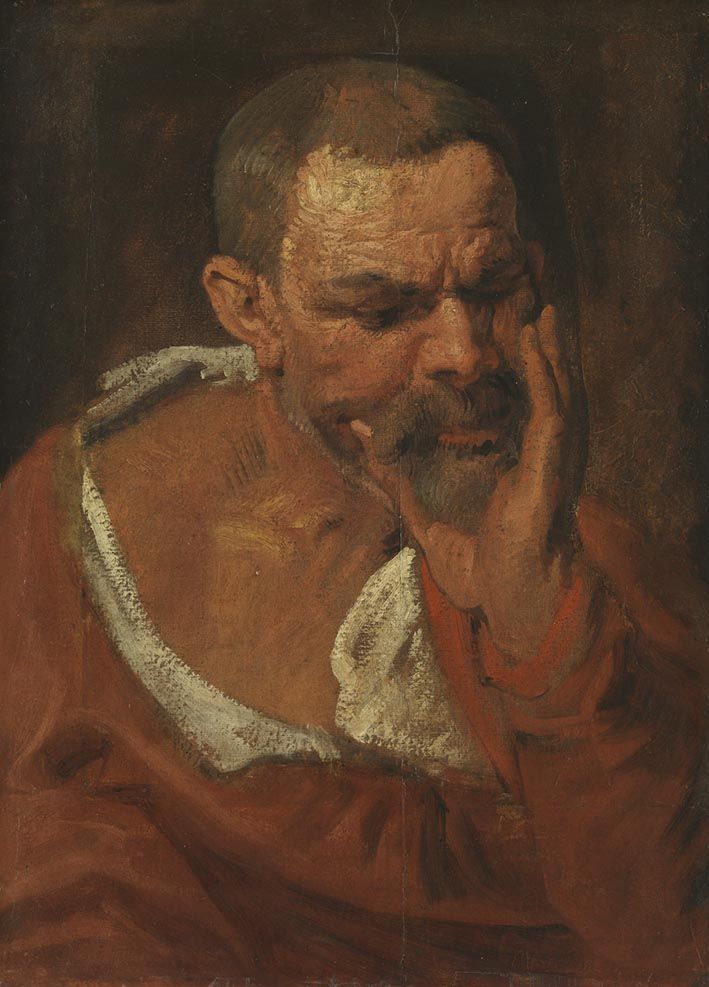 Étude d'une tête - Antoine van Dyck