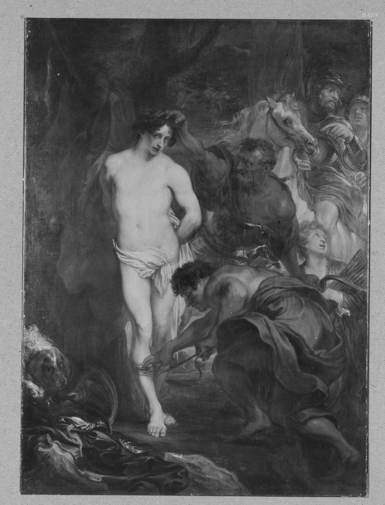 Les Apprêts du martyre de saint Sébastien - Antoine van Dyck