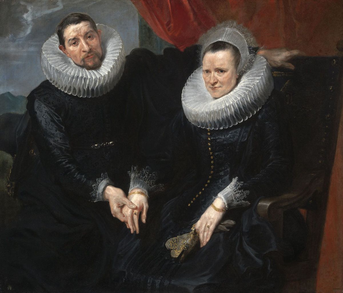 Portrait d'un couple marié - Antoine van Dyck