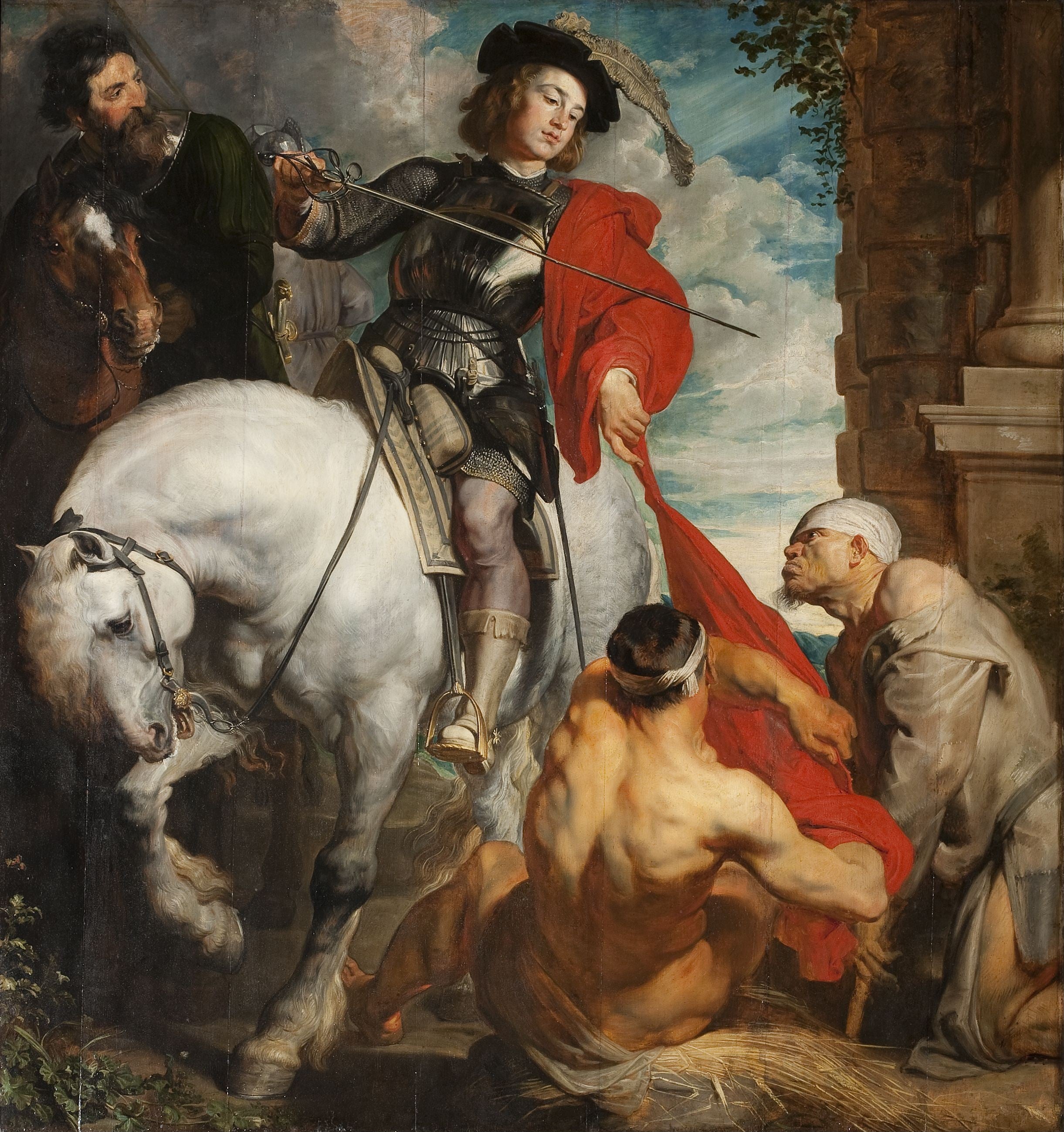 Saint Martin et le Mendiant - Antoine van Dyck