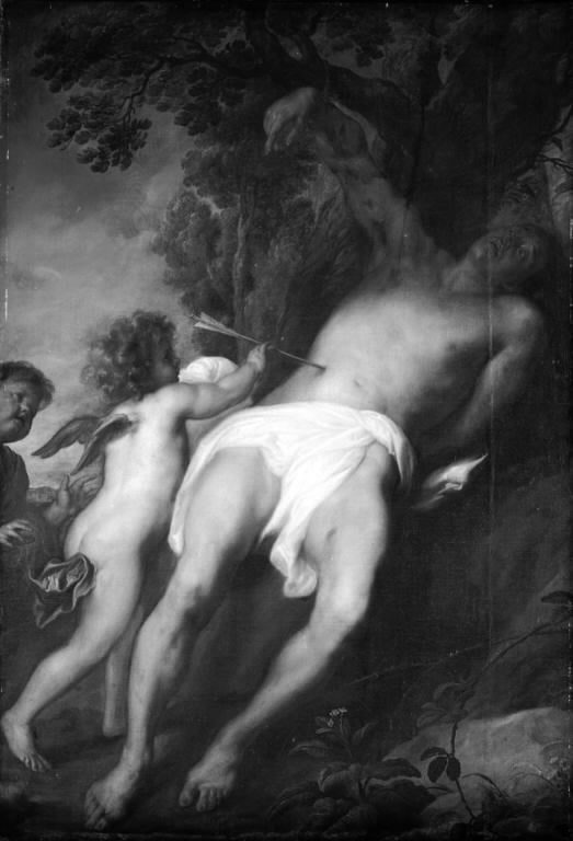 Saint Sébastien soigné par deux anges - Antoine van Dyck