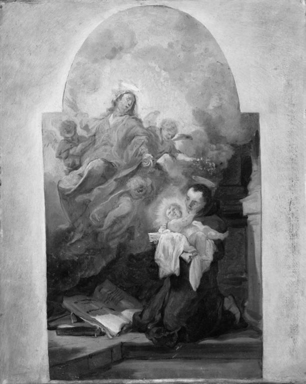 Vierge à l'Enfant avec saint François - Antoine van Dyck