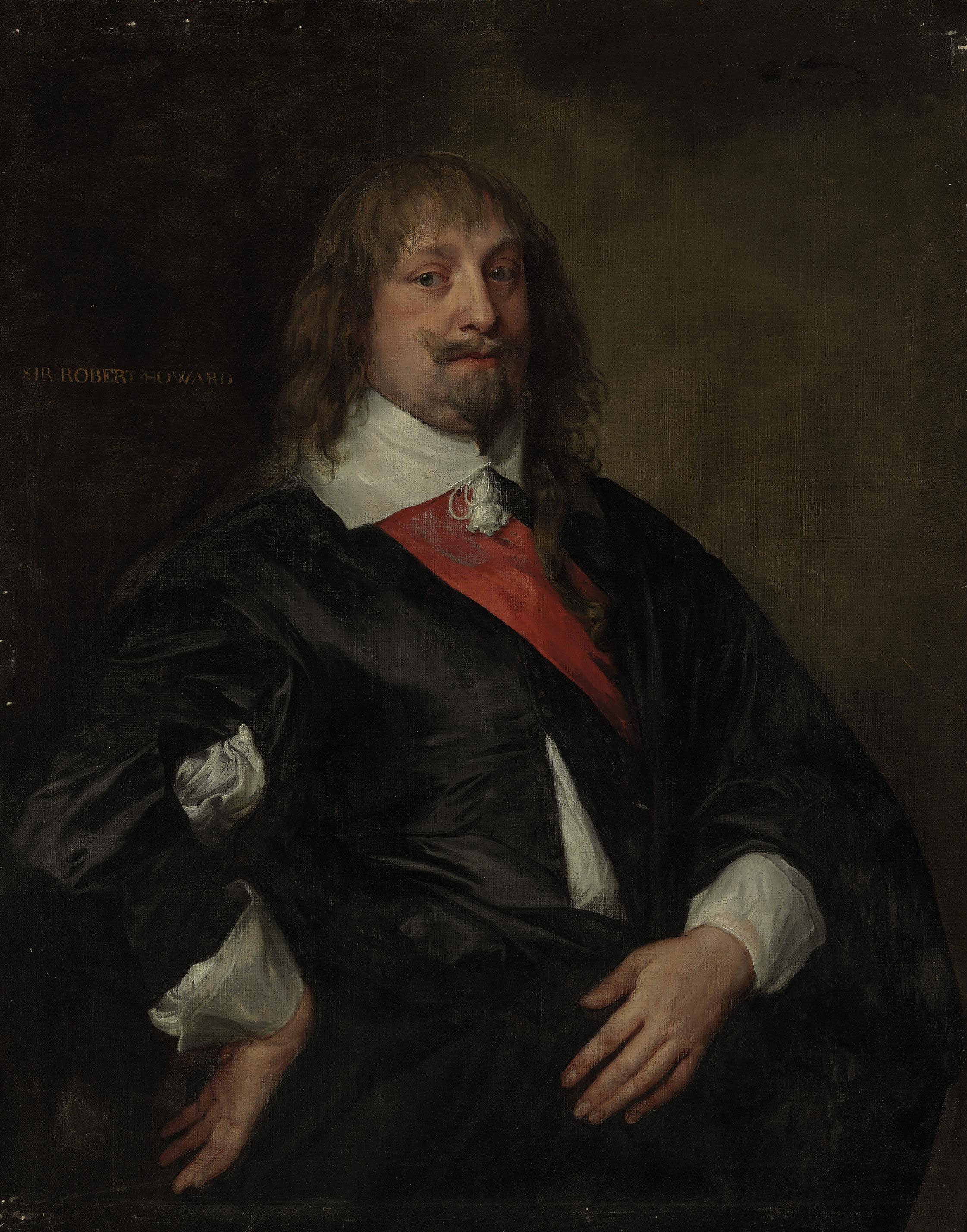 Portrait de Sir Robert Howard, K.B. (1626-1698) - Antoine van Dyck