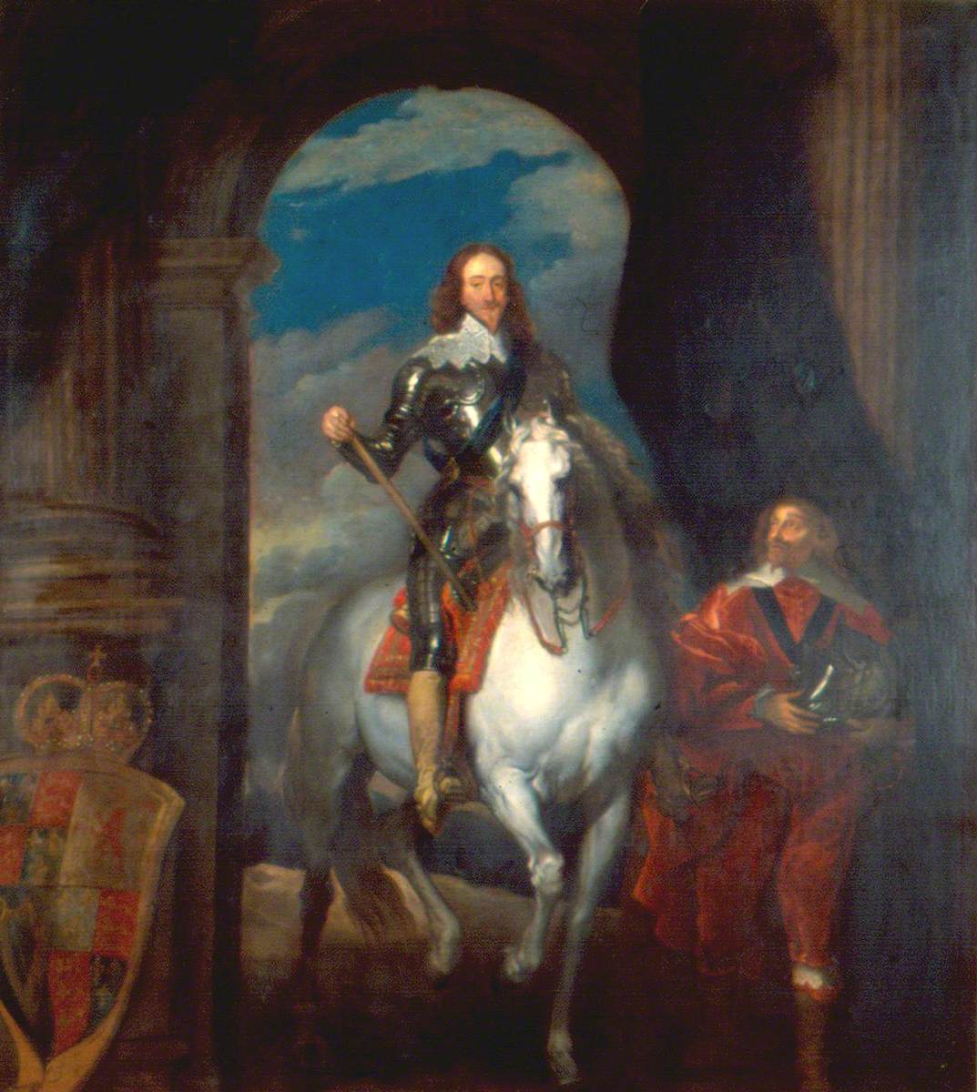 Charles Ier (1600-1649), à cheval - Antoine van Dyck
