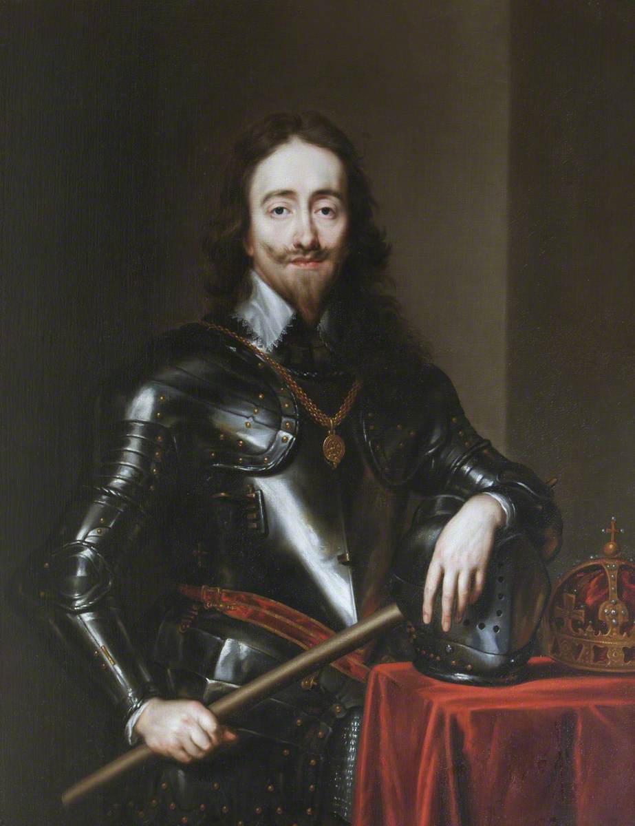 Charles Ier (1600–1649) (d'après un original du château d'Arundel) - Antoine van Dyck