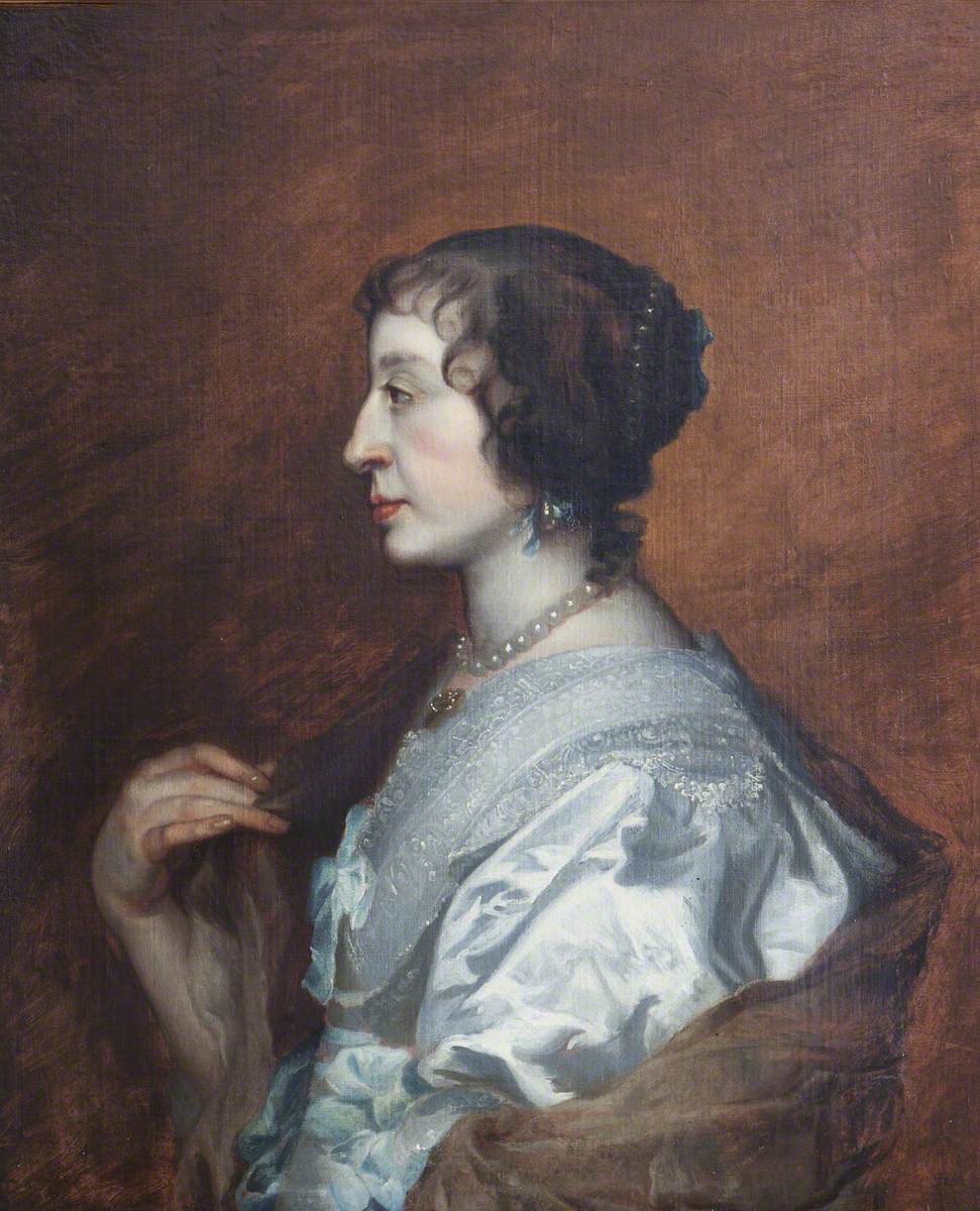 Henriette Marie (1609–1669) - Antoine van Dyck