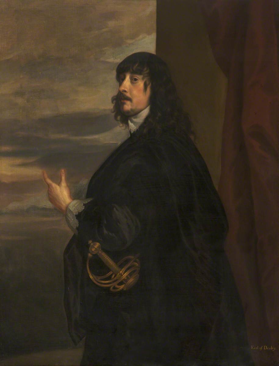 James Stanley (1607–1651), 7e comte de Derby - Antoine van Dyck