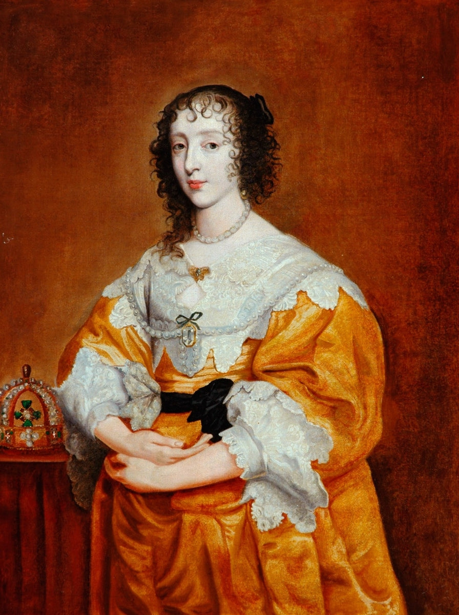 La reine Henriette Marie - Antoine van Dyck