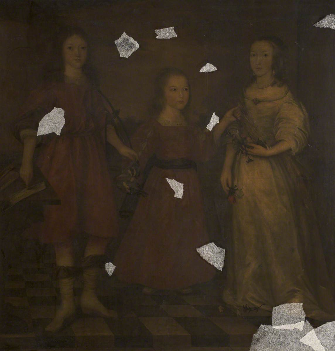 Un garçon et deux filles - Antoine van Dyck