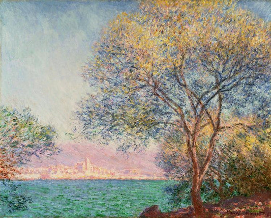🌅 أنتيب، الصباح – كلود مونيه (1888)