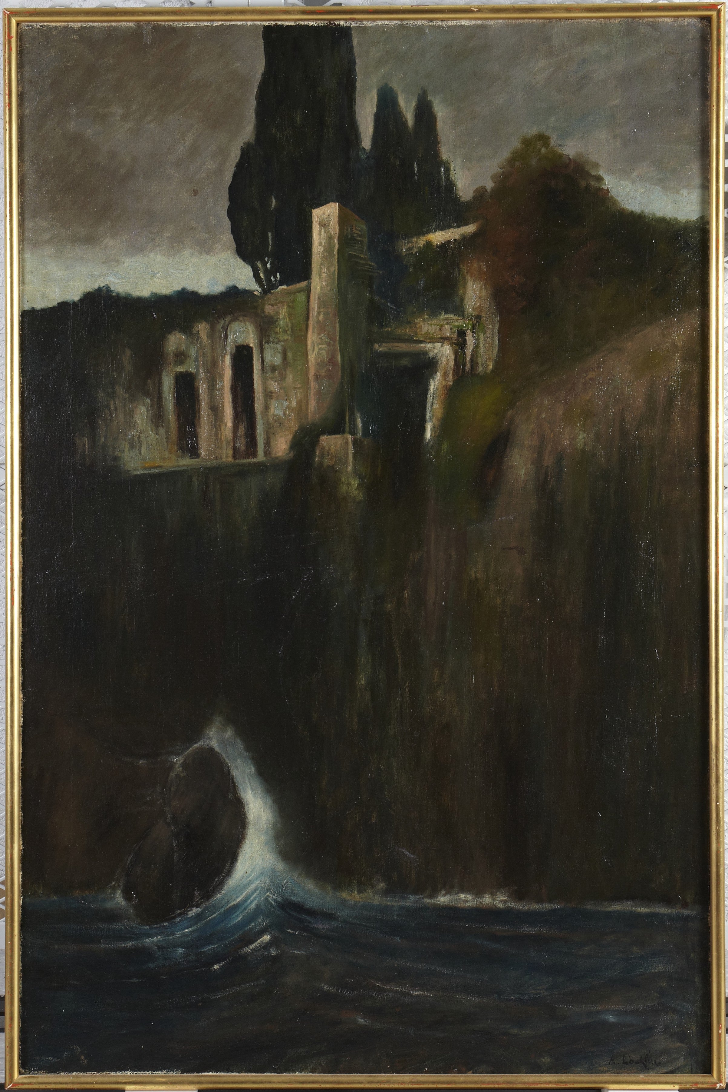 Paysage - Arnold Böcklin