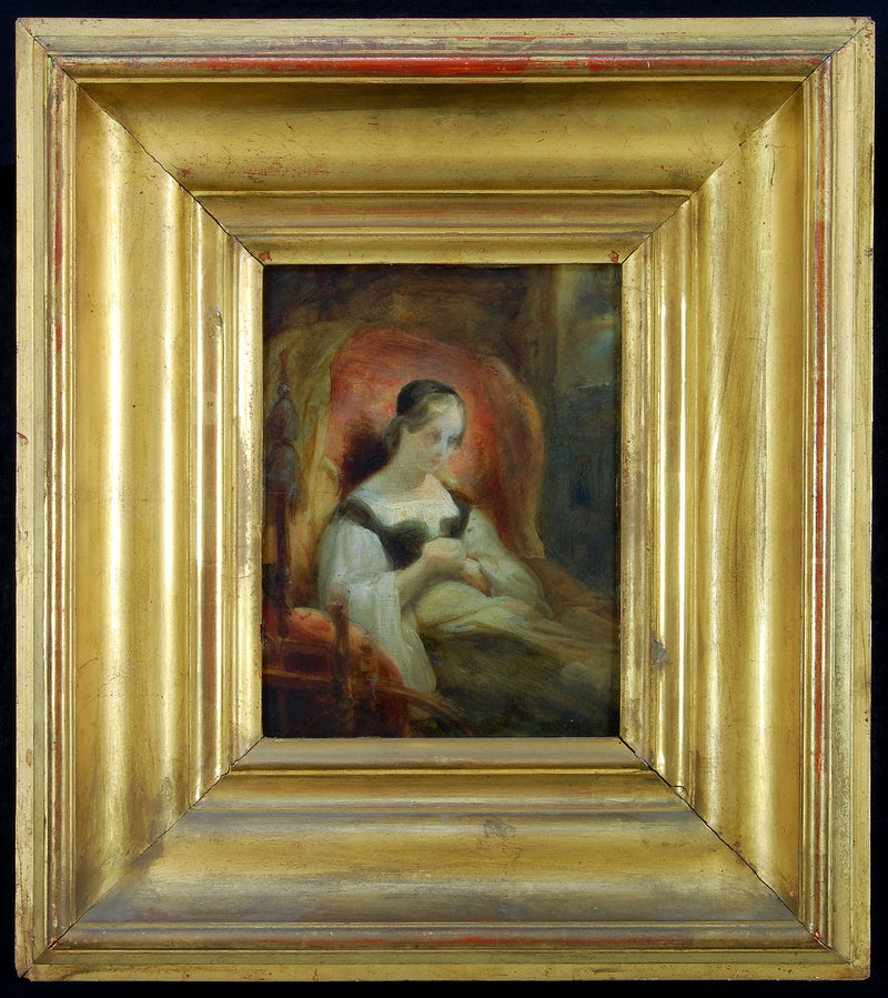 مارجريت عند المغزل (غوته، فاوست 1، 15) - آري شيفر