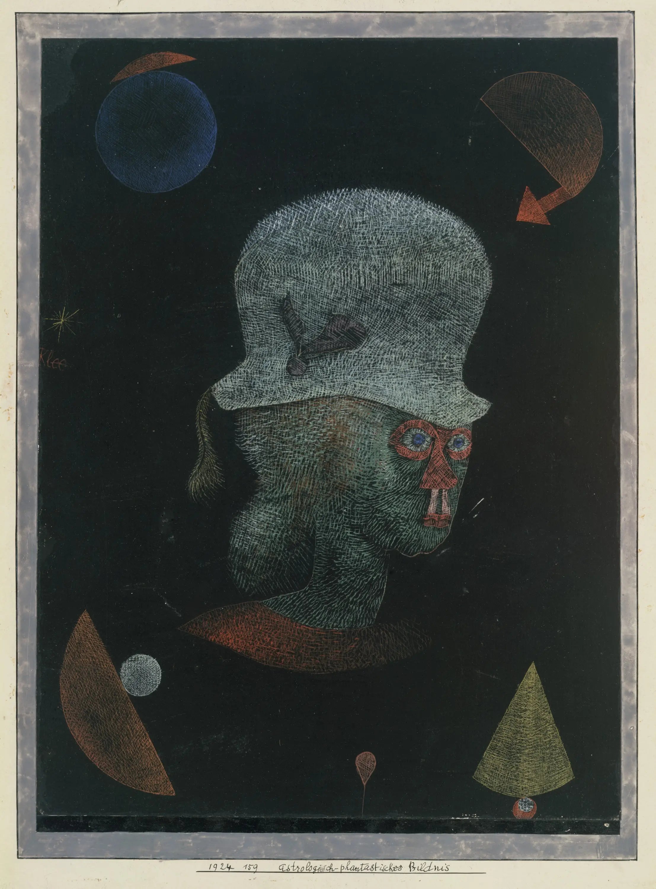 Portrait fantastique astrologique - Paul Klee - Alpha Reproduction