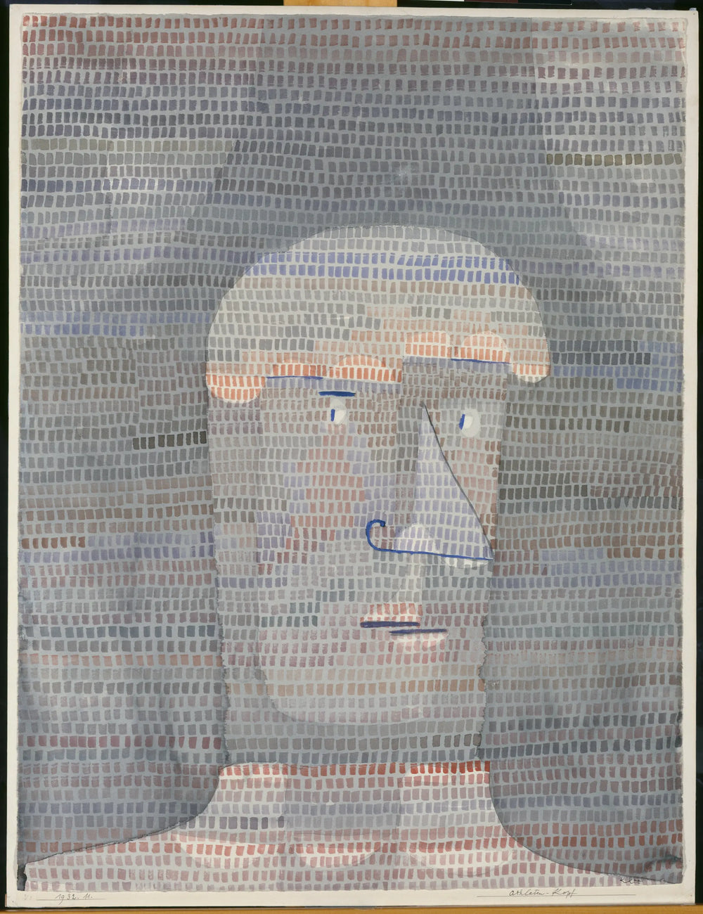 Tête d’athlète - Paul Klee - Alpha Reproduction