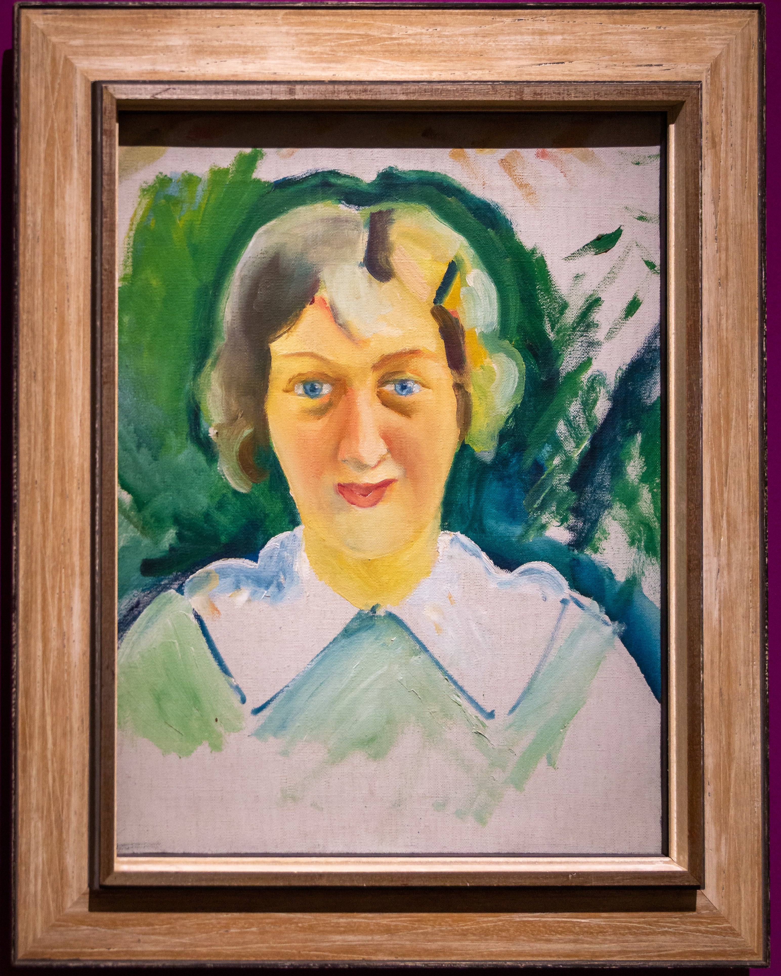 Reproduction du tableau « Q106820957 - August Macke » par Alpha Reproduction en peinture à l’huile