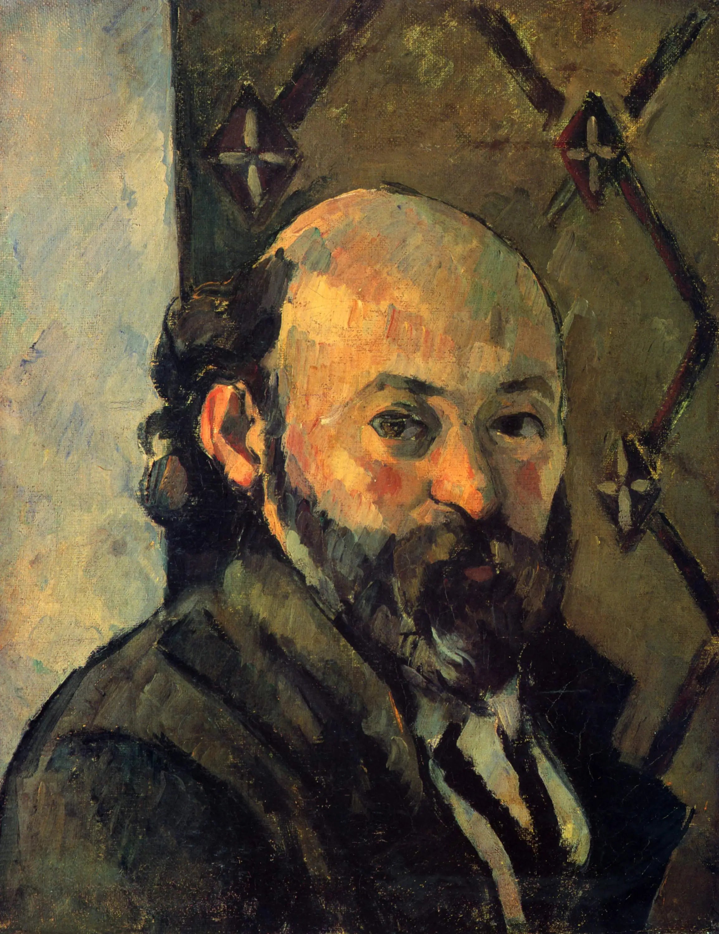 Reproduction du tableau « Autoportrait - Paul Cézanne » par Alpha Reproduction en peinture à l’huile