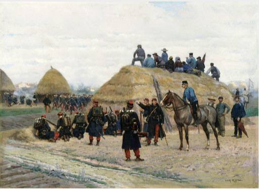 Manœuvres d’automne - Édouard Detaille - Alpha Reproduction