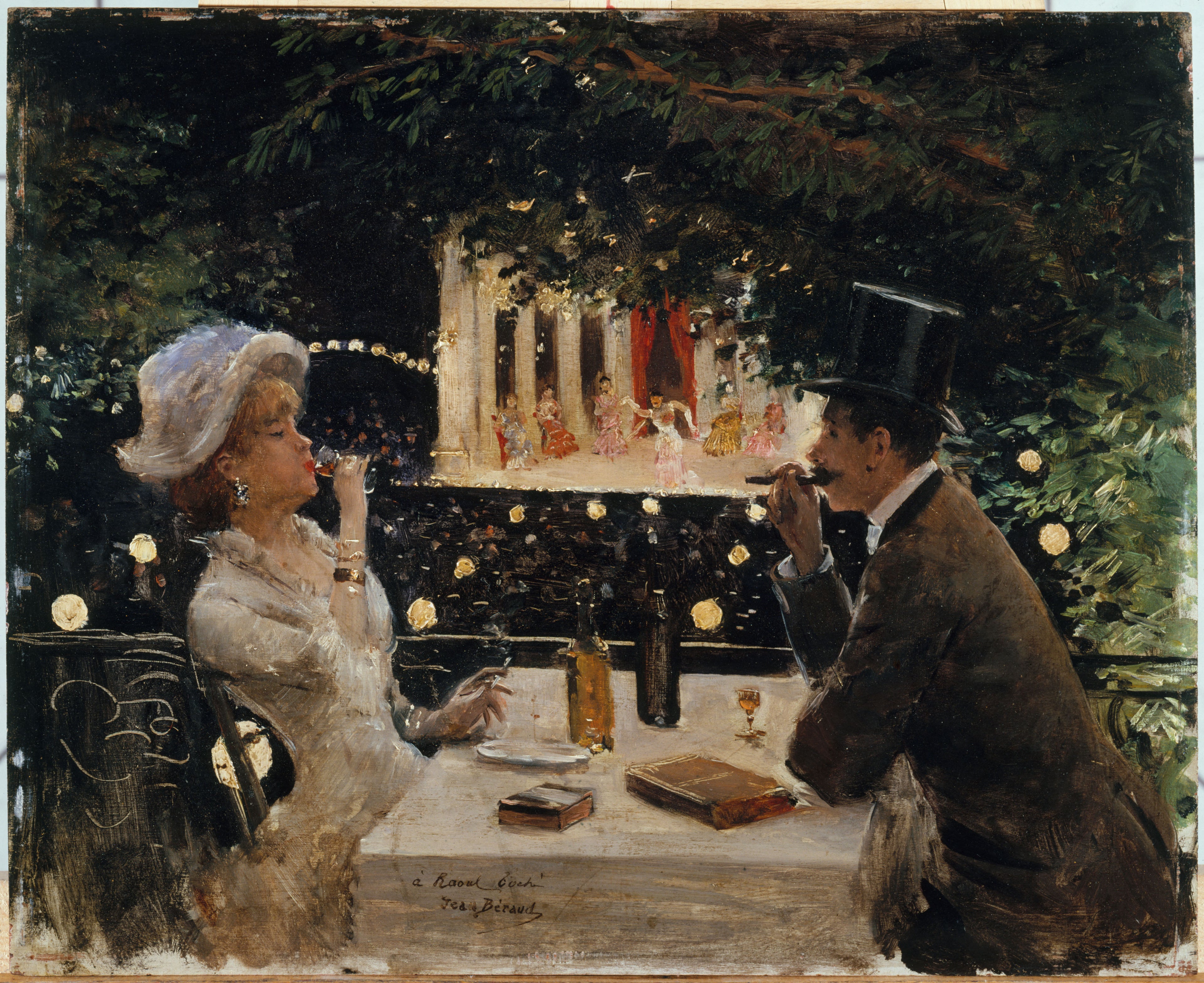 Dîner aux Ambassadeurs - Jean Béraud