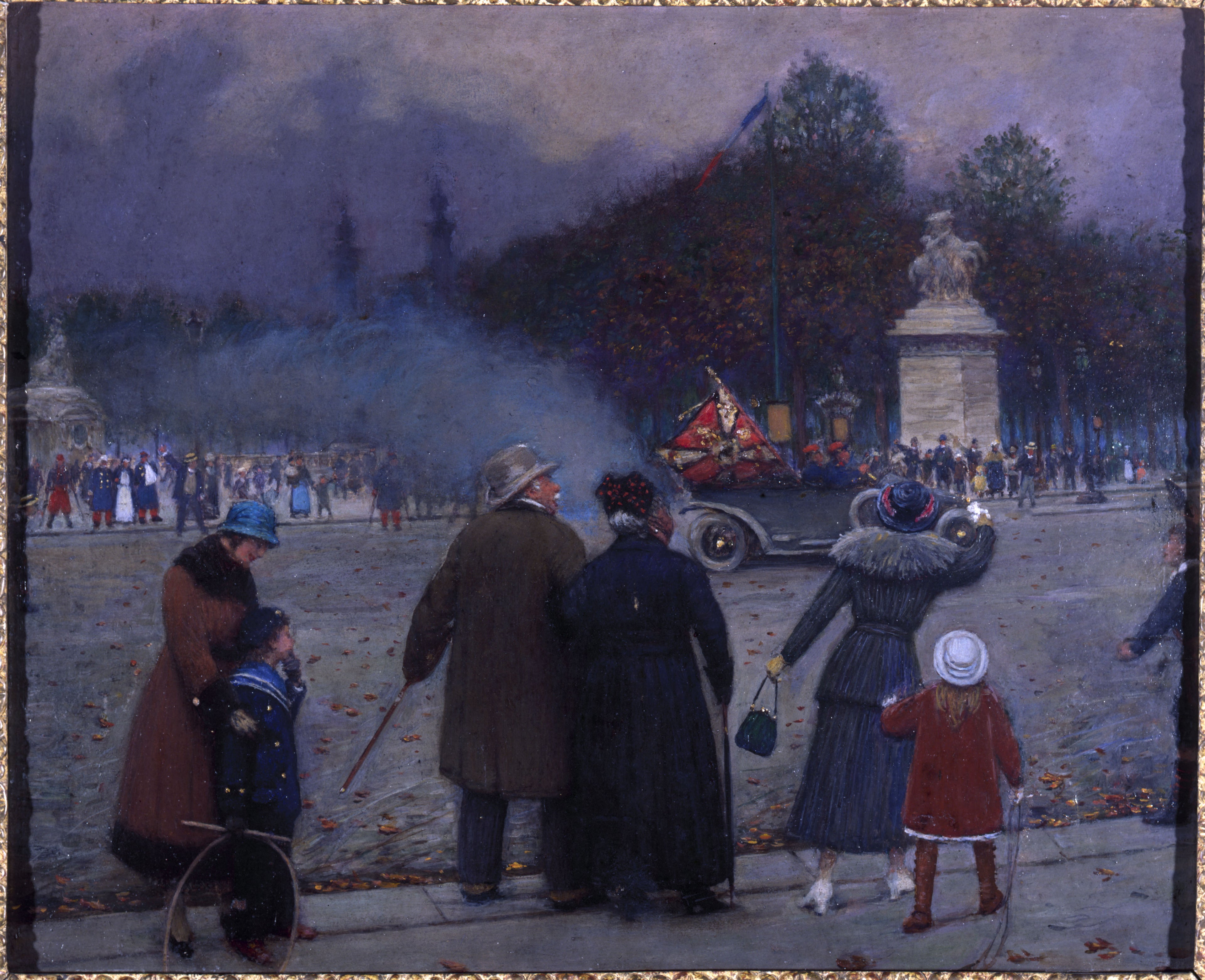 Drapeau allemand porté aux Invalides - Jean Béraud