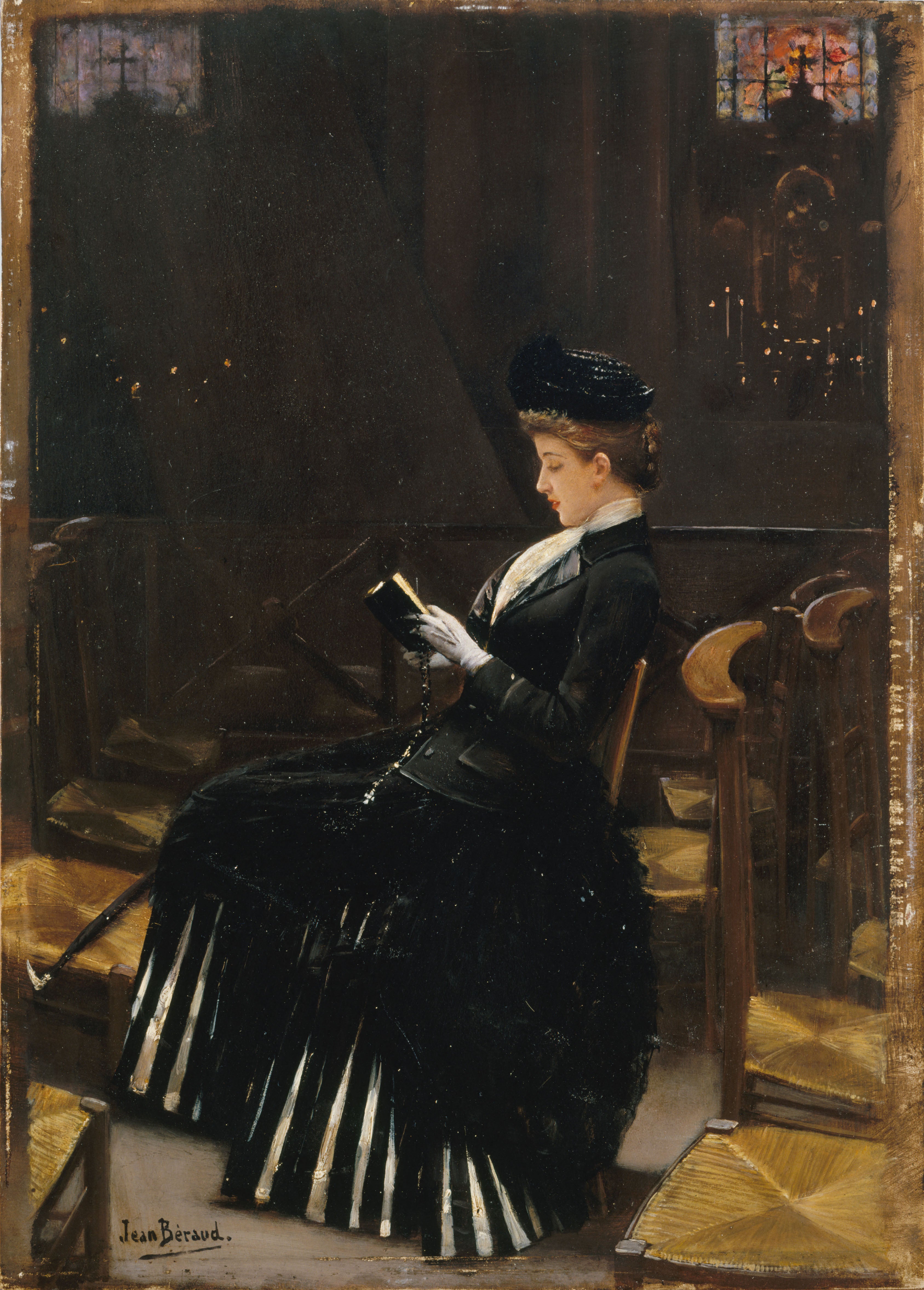 Femme en prière - Jean Béraud