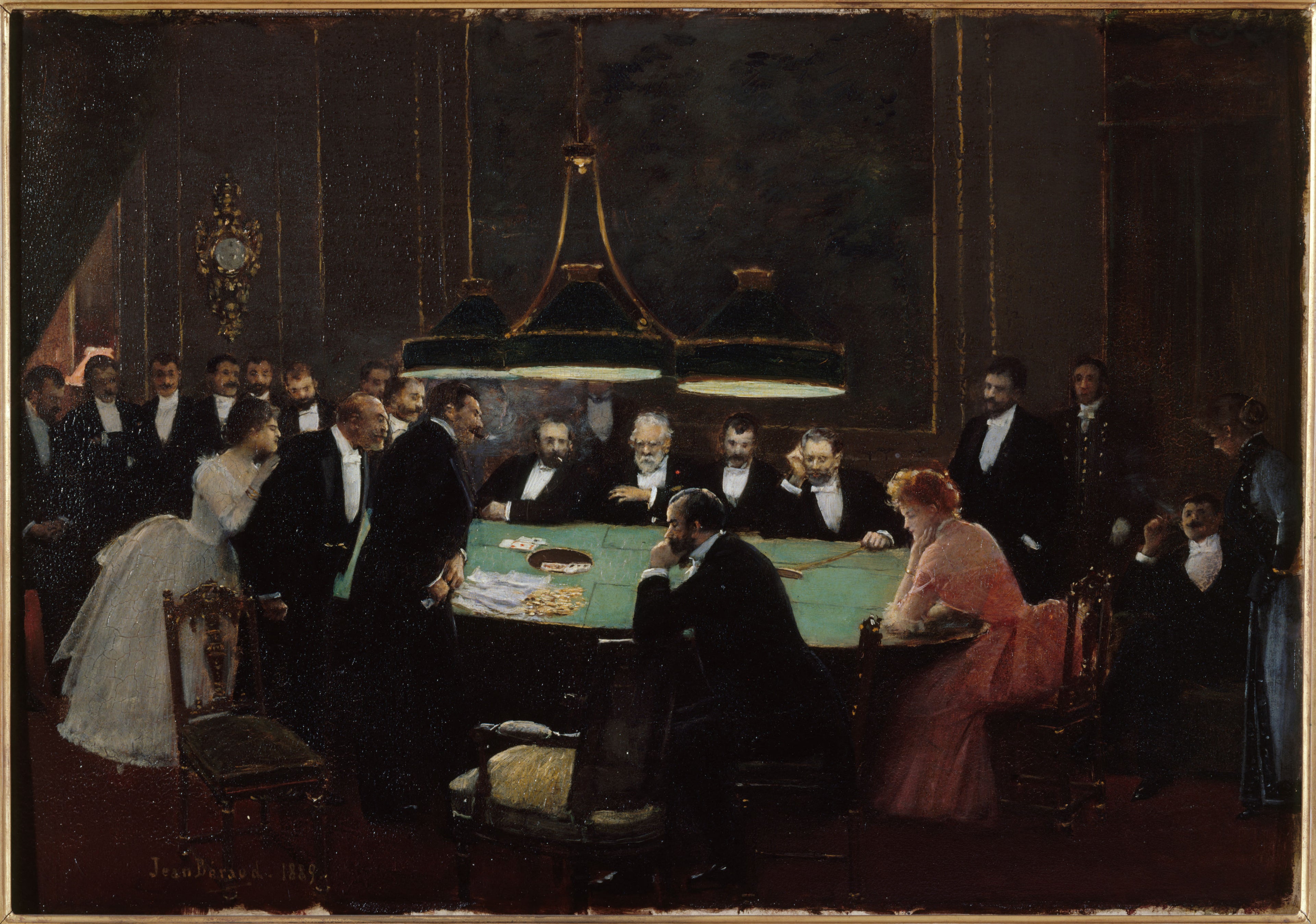 La salle de jeux - Jean Béraud