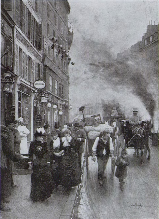 Un déménagement - Jean Béraud