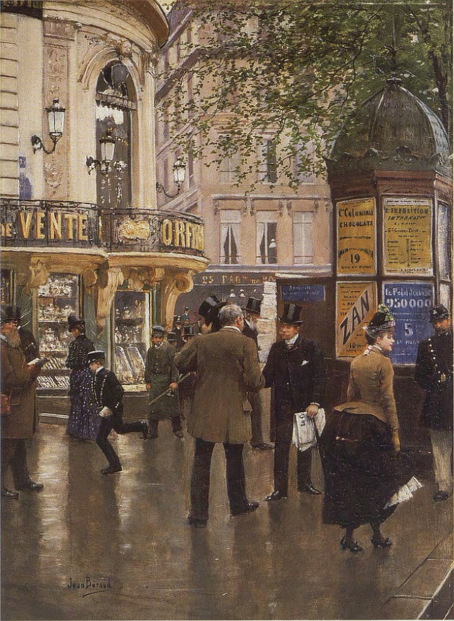 Sur le boulevard - Jean Béraud