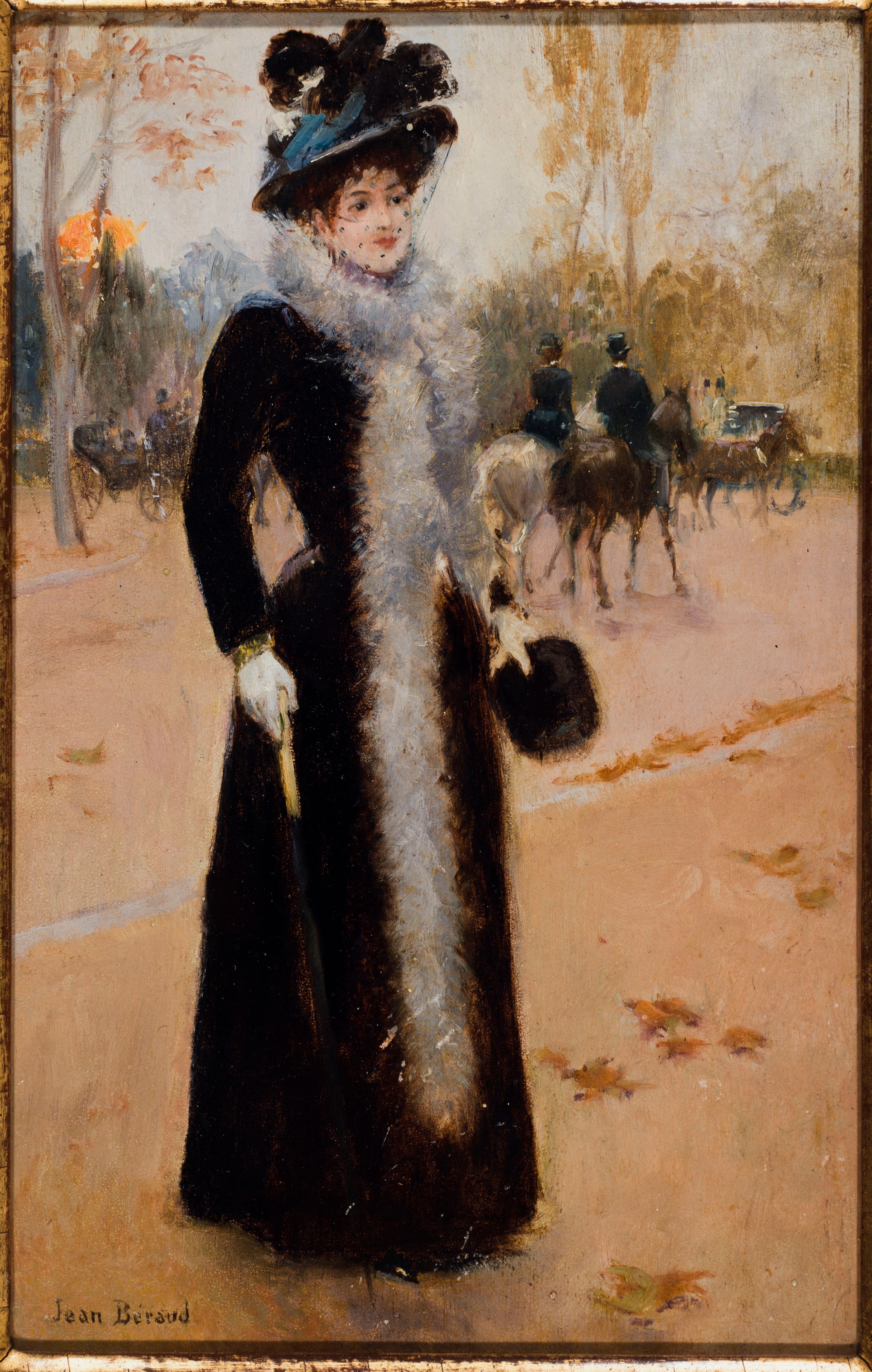 Parisienne au Bois - Jean Béraud
