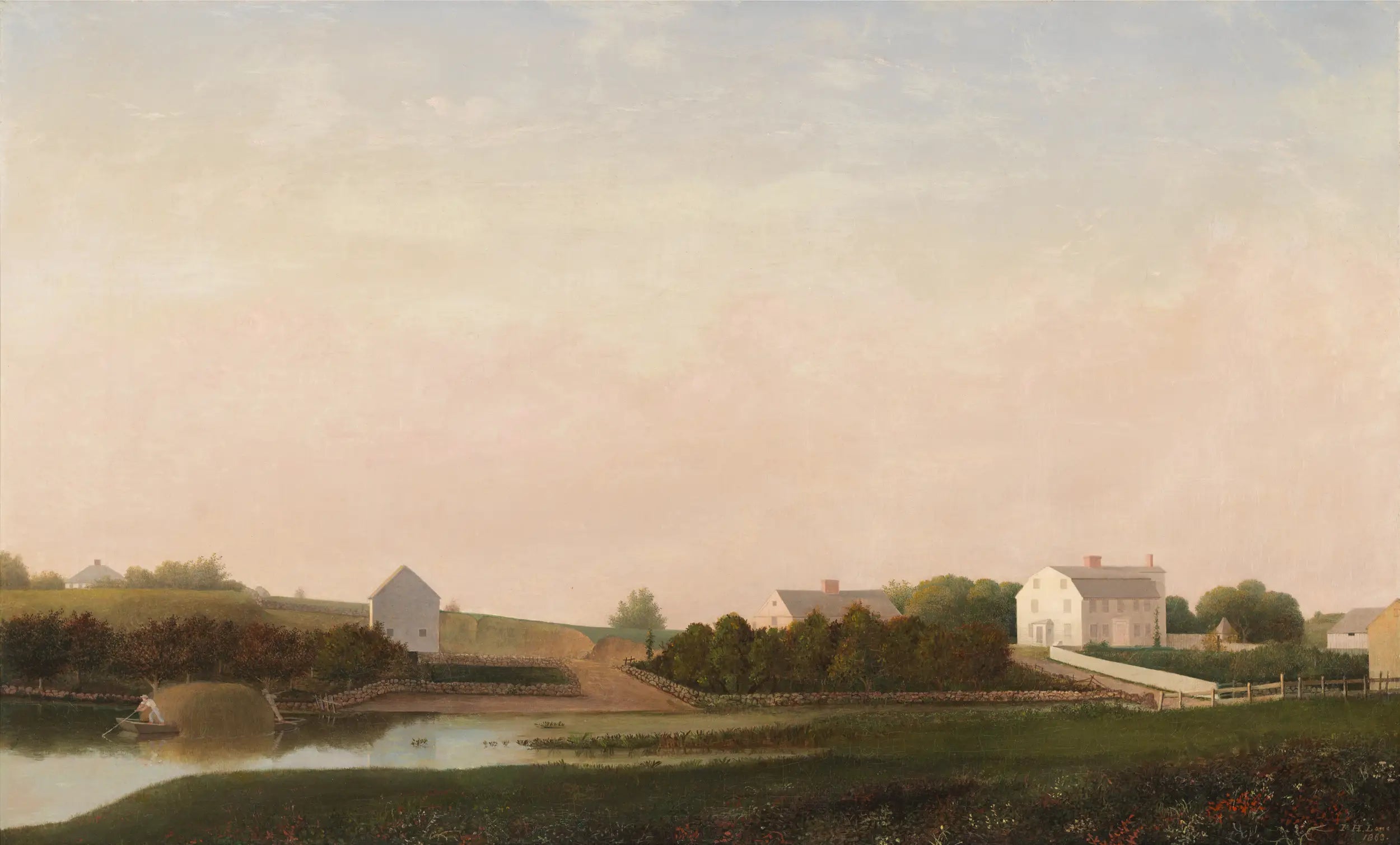 Maisons Babson et Ellery - Fitz Henry Lane - Alpha Reproduction