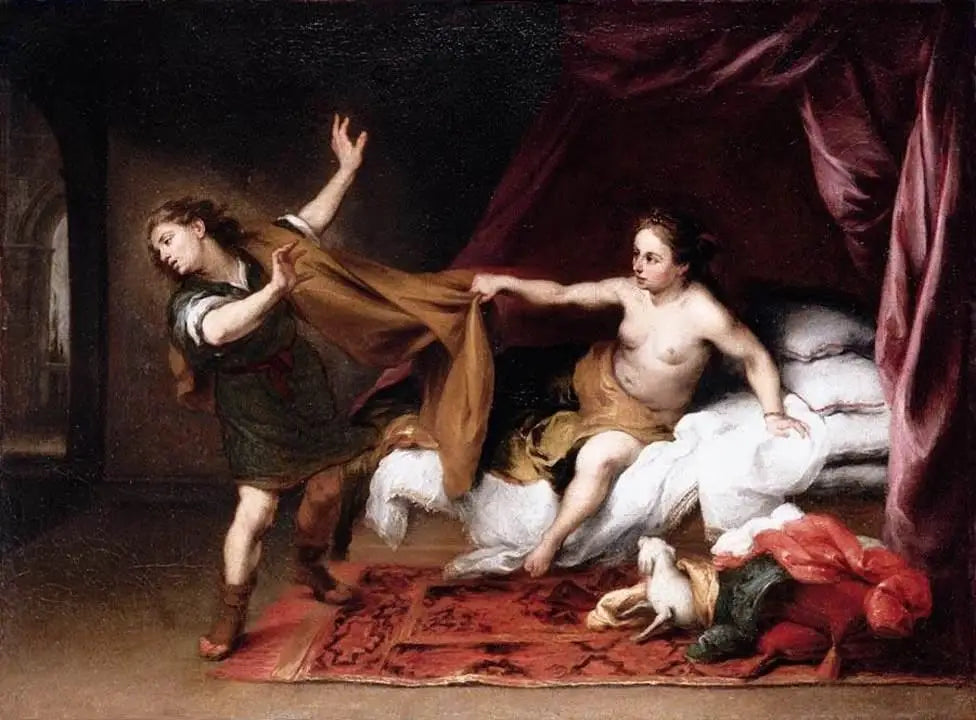 Joseph et la femme de Putiphar - Bartolomé Esteban Murillo - Alpha Reproduction