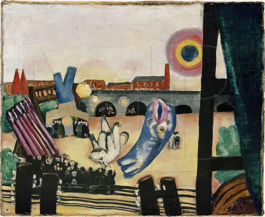 Chinese Fireworks / The Dream (Small) (1927) - Max Beckmann