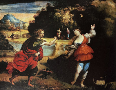 Jupiter et Io - Benvenuto Tisi