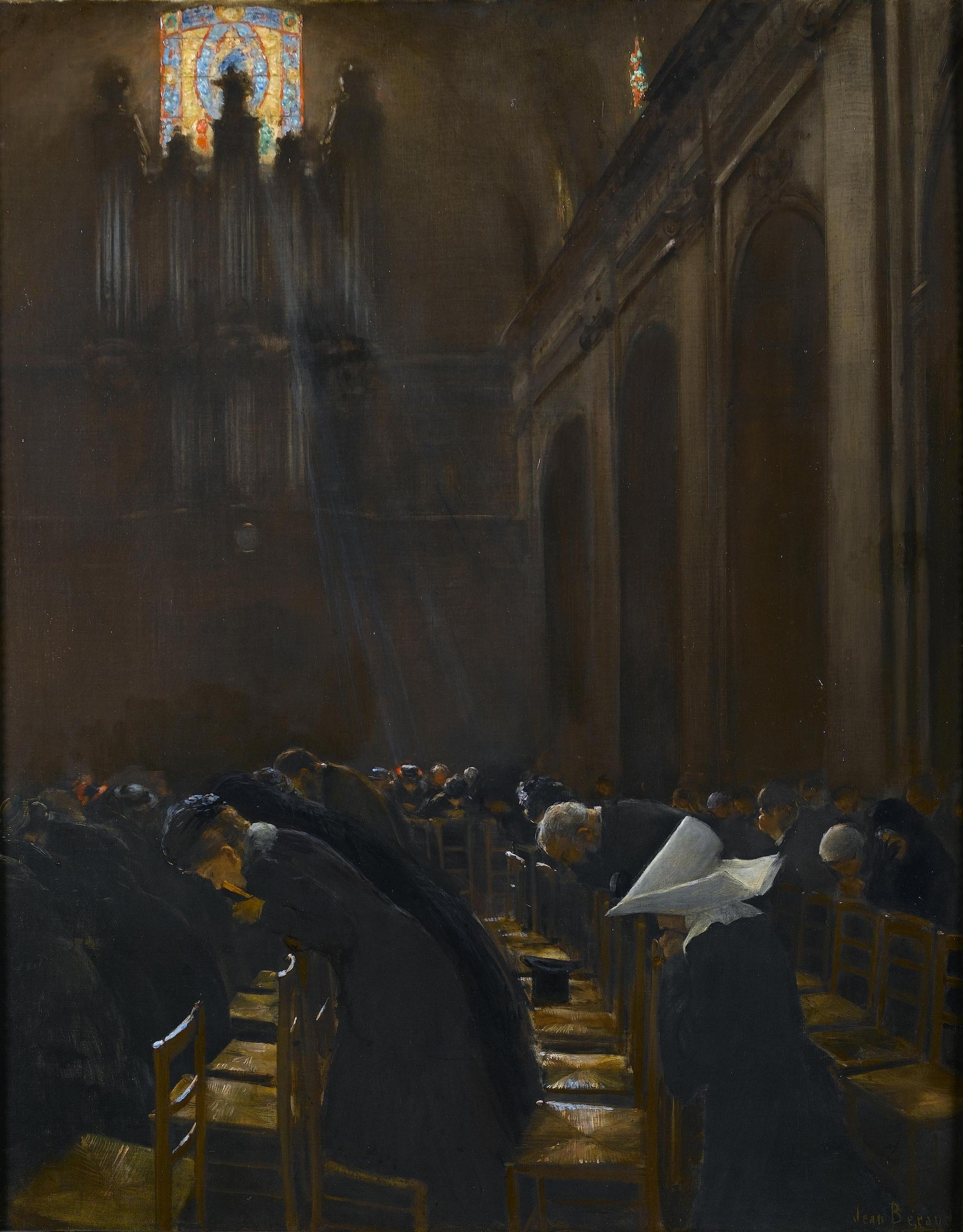 L'élévation de l'hôte - Jean Béraud