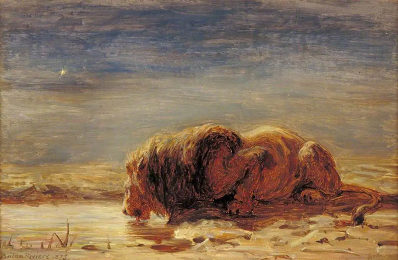 الملك يشرب - بريتون ريفيير