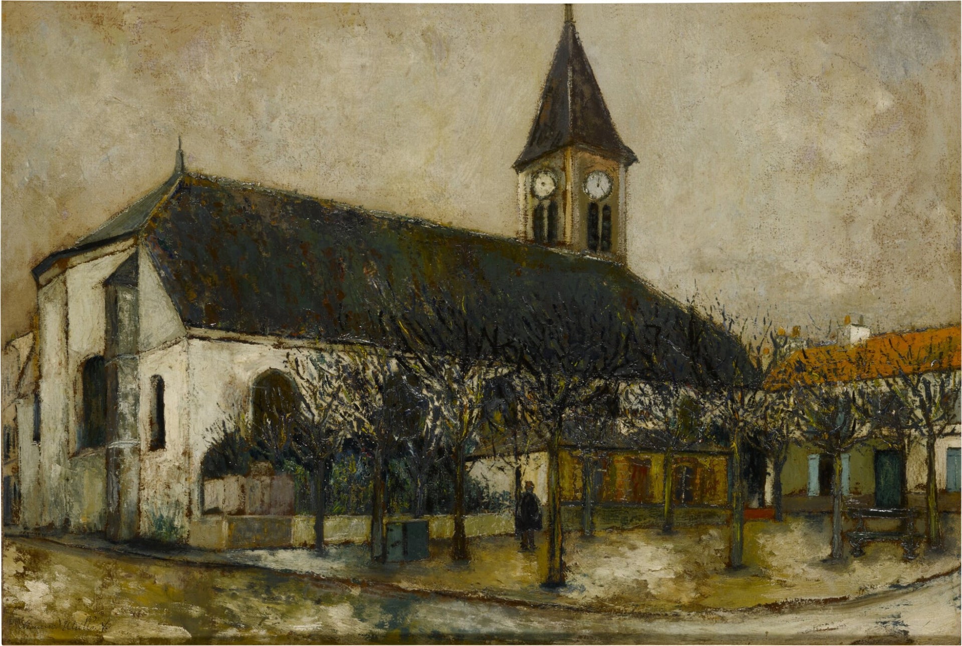 Église de Montmagny (Seine-et-Oise) - Maurice Utrillo