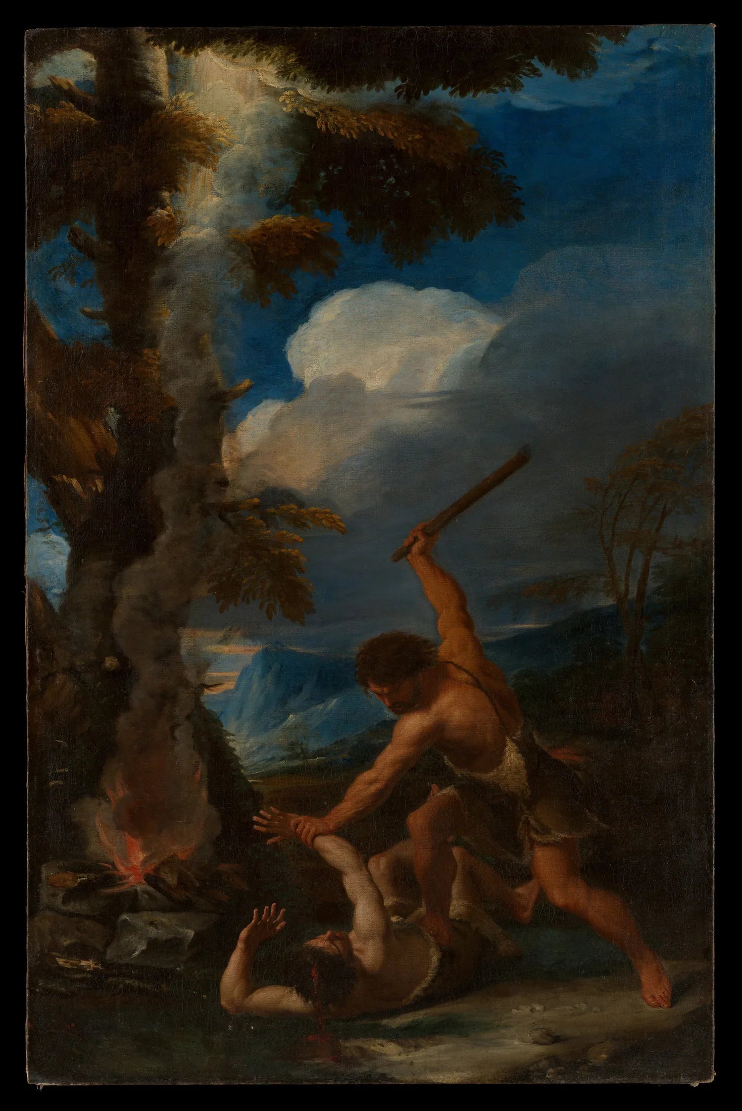 Caïn tuant Abel - Pier Francesco Mola