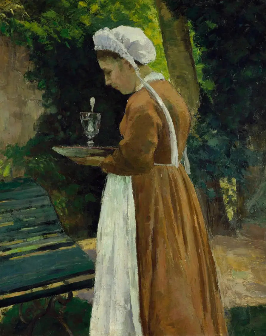 Reproduction du tableau « La servante - Camille Pissarro » par Alpha Reproduction en peinture à l’huile