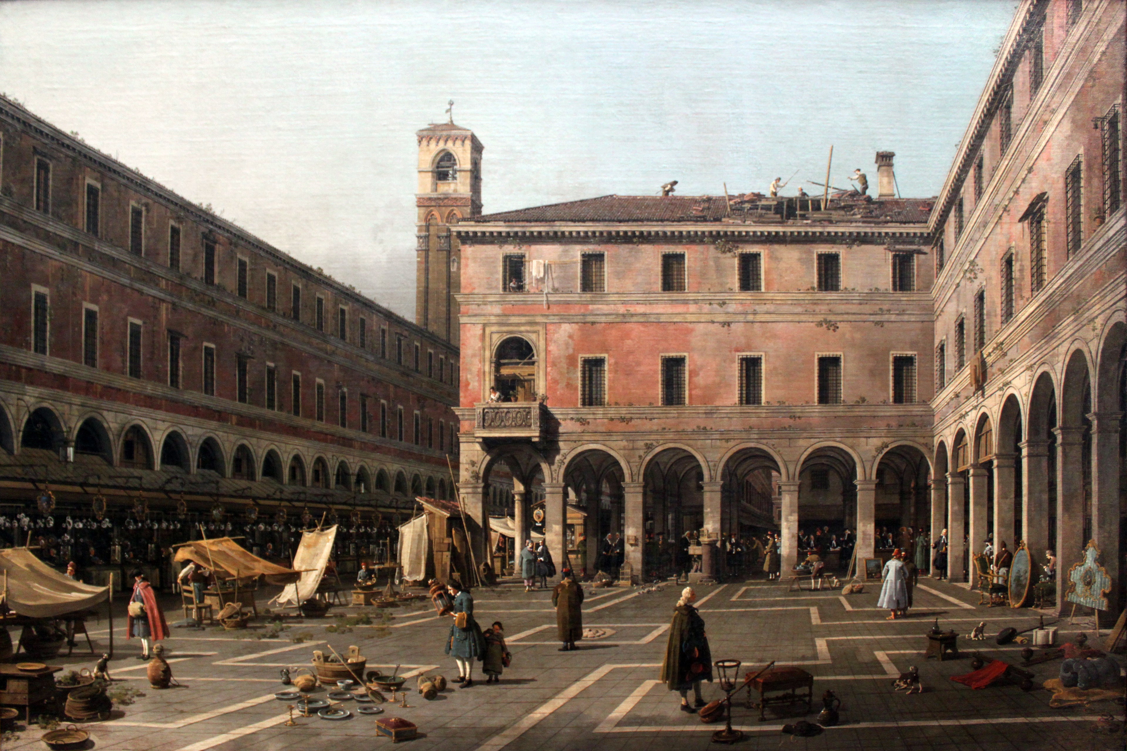 Le Campo du Rialto - Canaletto