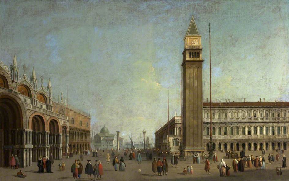 La Piazzetta, Venise - Canaletto