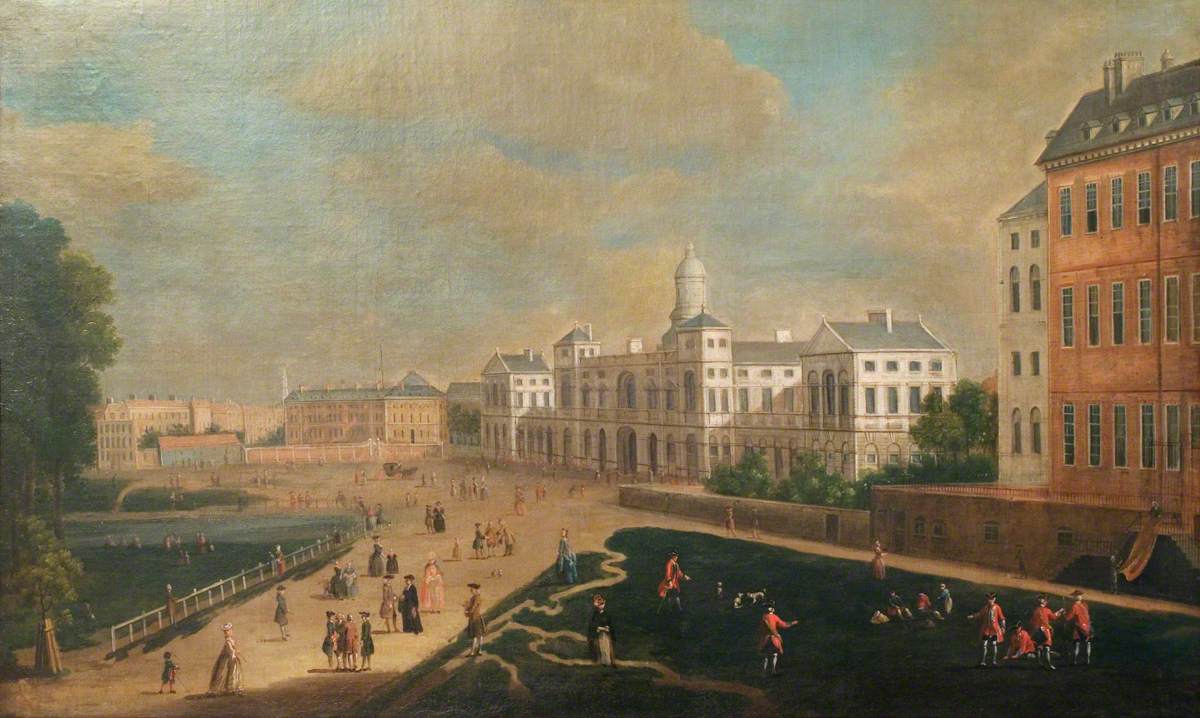Vue de Whitehall, New Horse Guards - Canaletto