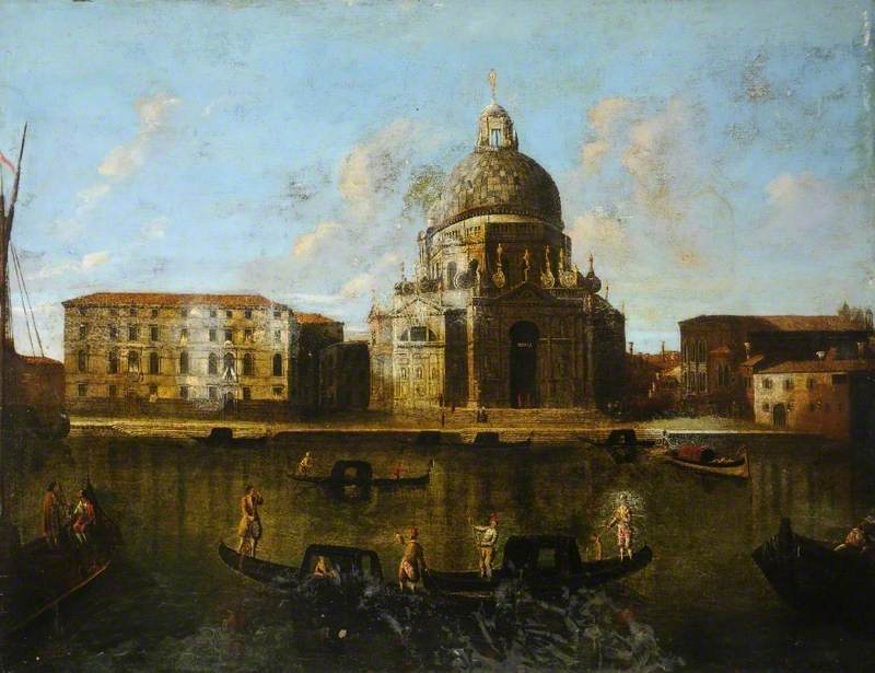 Santa Maria della Salute, Venise - Canaletto