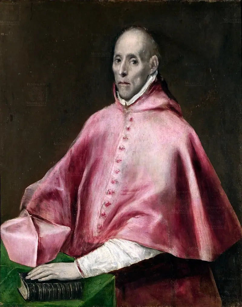 Portrait du cardinal Tavera - El Greco - Alpha Reproduction