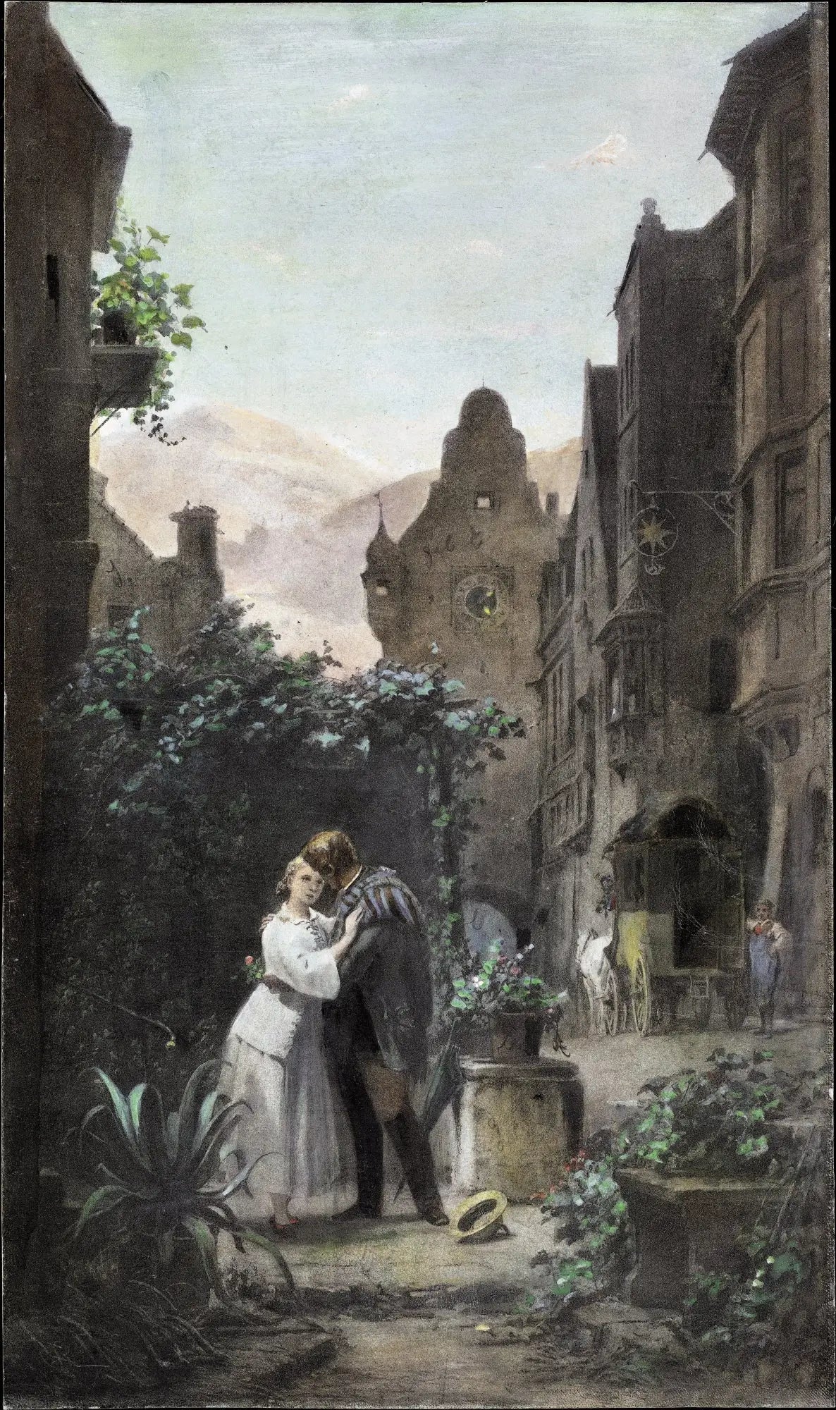 Adieu - Carl Spitzweg - Alpha Reproduction