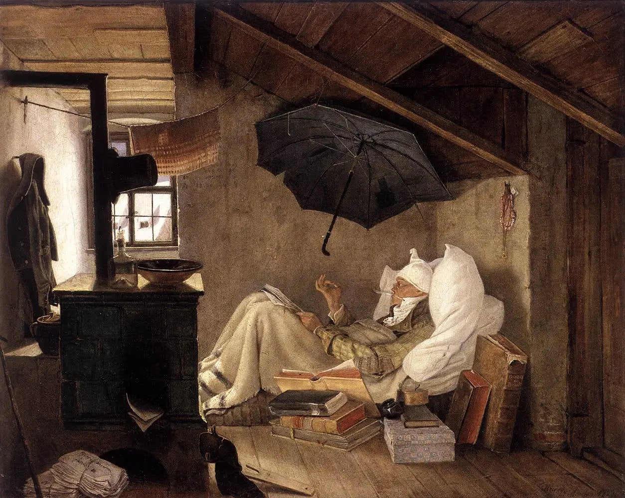 Le pauvre poète - Carl Spitzweg - Alpha Reproduction