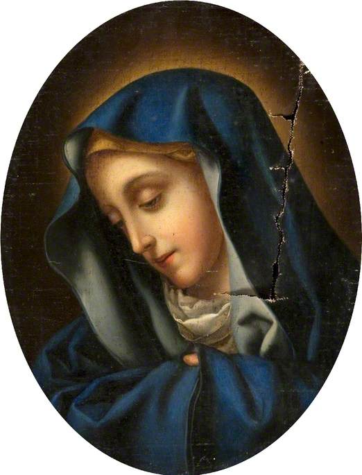 Tête de la Vierge - Carlo Dolci