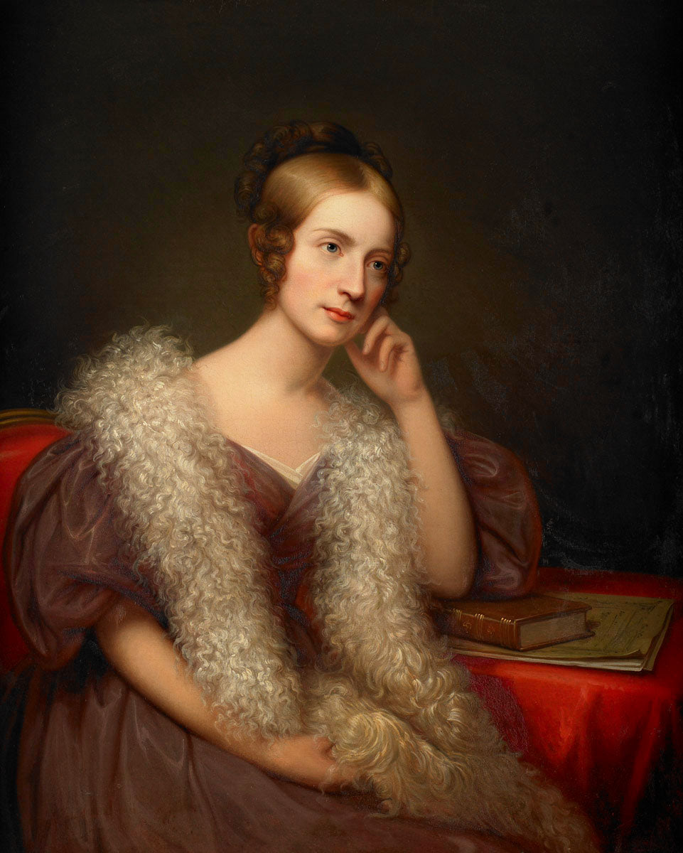 portrait de Caroline Louisa Pratt Bartlett - Rembrandt Peale