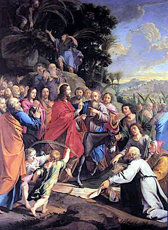 L'entrée du Christ à Jérusalem - Philippe de Champaigne