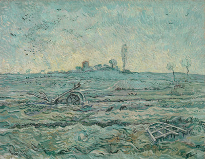 Champ enneigé avec herse - Vincent van Gogh - Alpha Reproduction