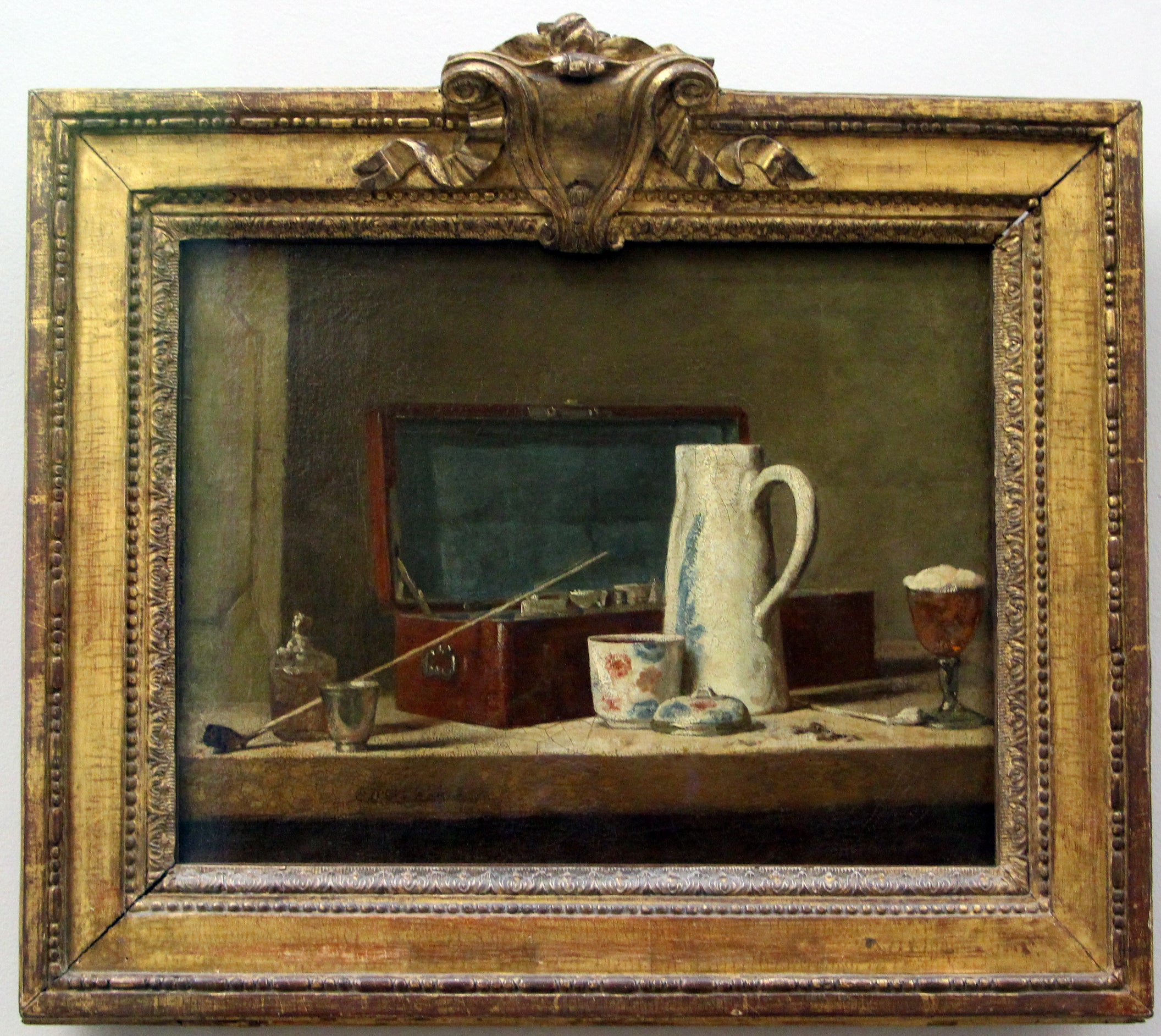 Pipes et vase à boire - Jean Siméon Chardin